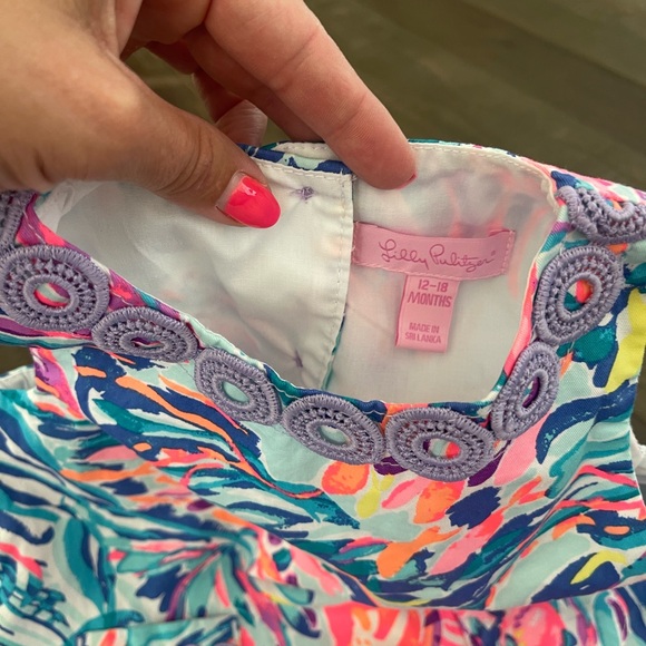 Lily Pulitzer dress 12-18 months - Picture 4 of 6